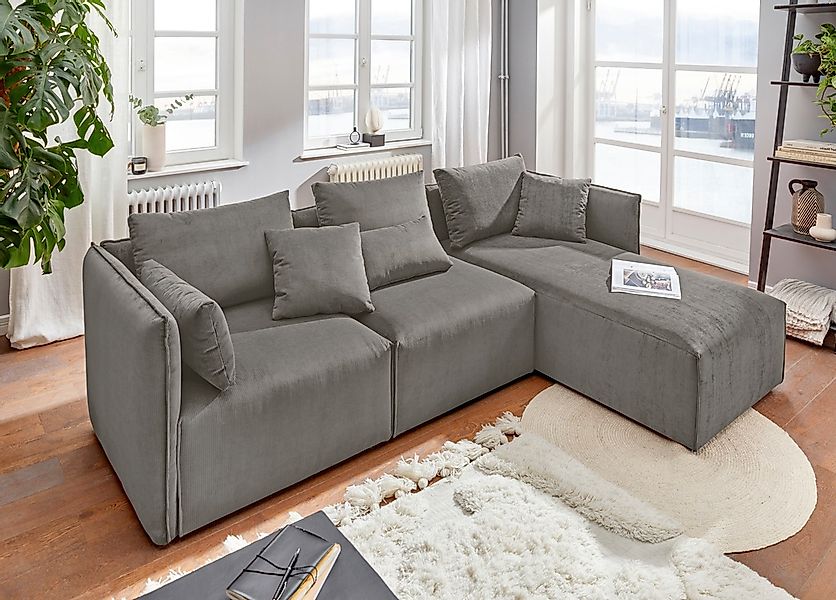 andas Ecksofa "Nöre", (3 Teile), zusammengesetzt aus Modulen, in vielen Bez günstig online kaufen