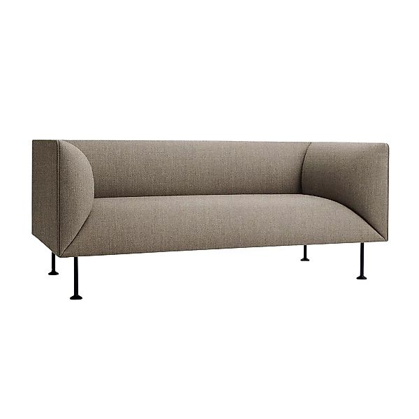 Menu - Godot 2-Sitzer Sofa - beige/Stoff Kvadrat Remix2 233/BxHxT 162x70x82 günstig online kaufen