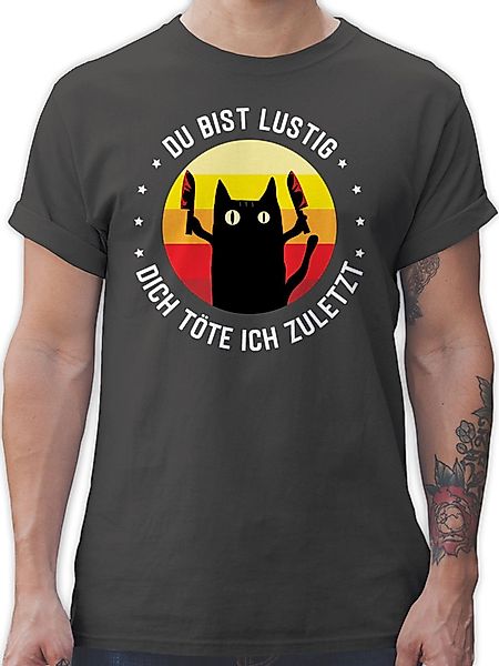 Shirtracer T-Shirt Du bist lustig dich günstig online kaufen