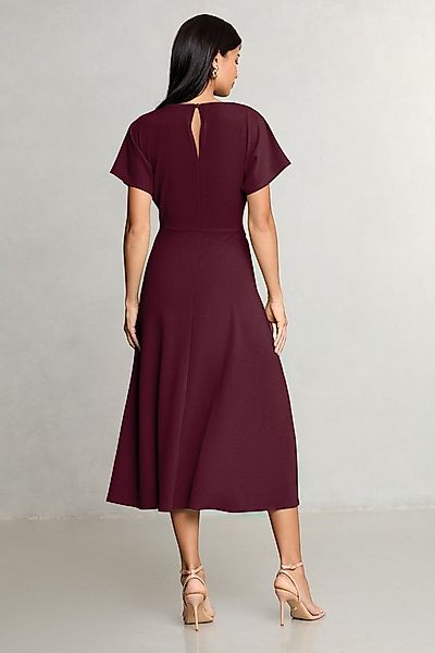 LIPSY Midikleid Lipsy Midikleid mit seitlichem Knoten, Kurzgröße (1-tlg) günstig online kaufen