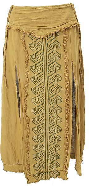 Guru-Shop Minirock Langer Boho Panel Skirt, günstig online kaufen
