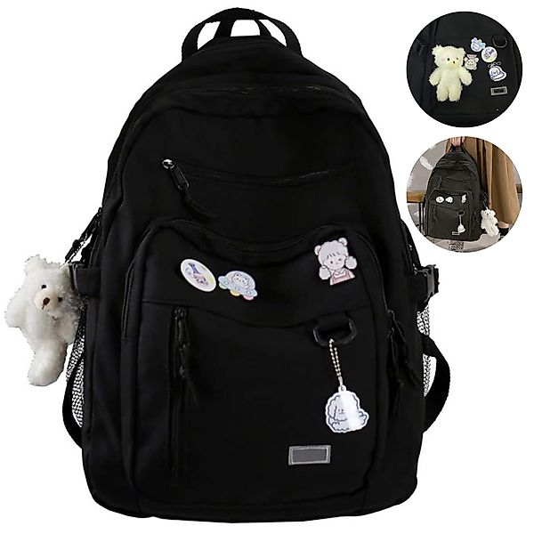 OKWISH Laptoprucksack Schulrucksack Damen Rucksack groß günstig online kaufen