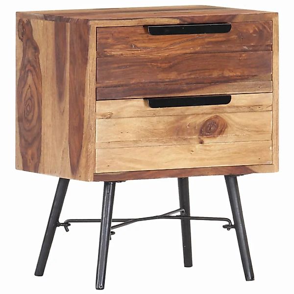 Nachttisch 40 × 30 × 50 Cm Massivholz Palisander günstig online kaufen