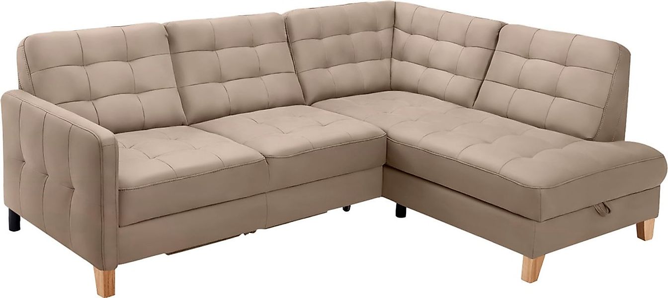 exxpo - sofa fashion Ecksofa »Elio, kompakt und komfortabel, bequem, zeitlo günstig online kaufen