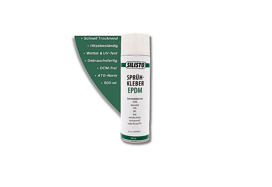 Silisto Montagekleber Sprühkleber EPDM Textilkleber extra stark 500 ml, uni günstig online kaufen