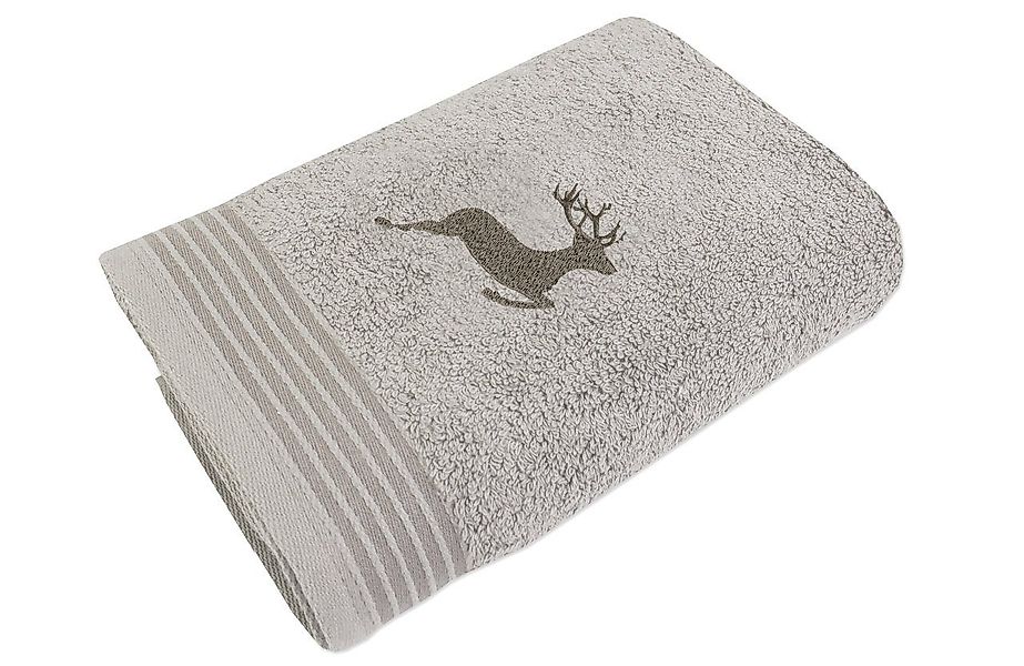 framsohn frottier Handtuch Frottierserie Hirsch Gästetuch günstig online kaufen