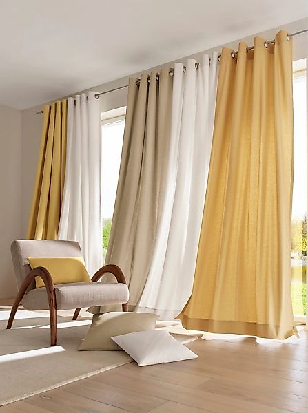 heine home Vorhang Ösen 1 Stk. tlg. günstig online kaufen