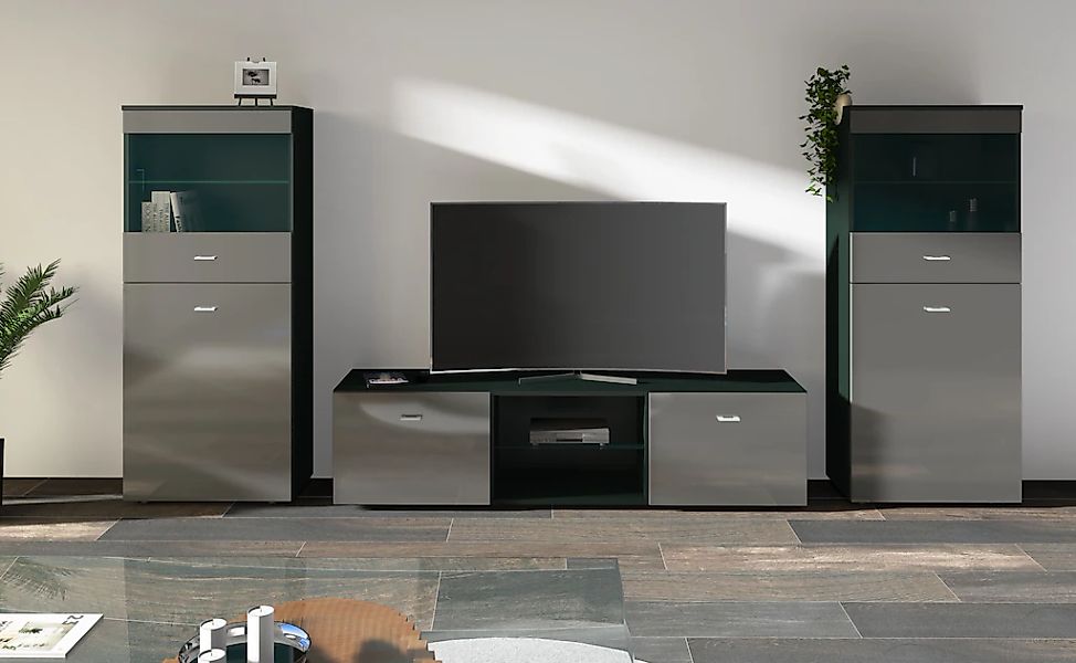 borchardt Möbel Wohnwand "Scala" günstig online kaufen