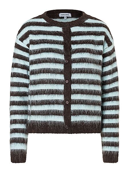 MORE&MORE Strickjacke kurze, haarige Flauschstrickjacke günstig online kaufen