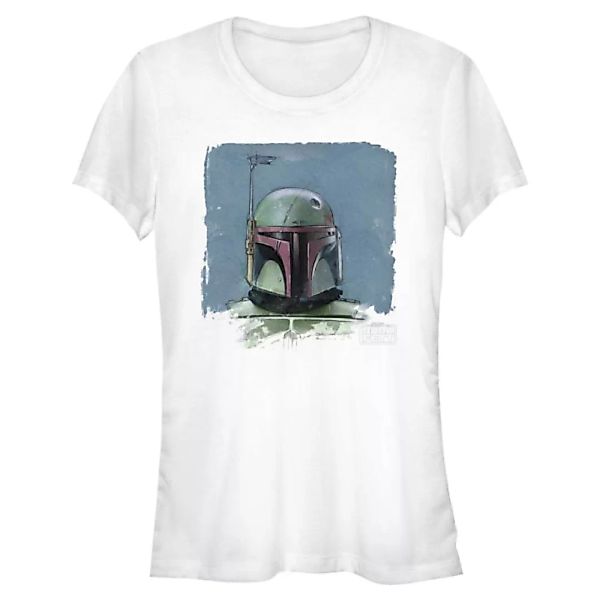 Star Wars - Book of Boba Fett - Boba Fett Portrait - Frauen T-Shirt günstig online kaufen