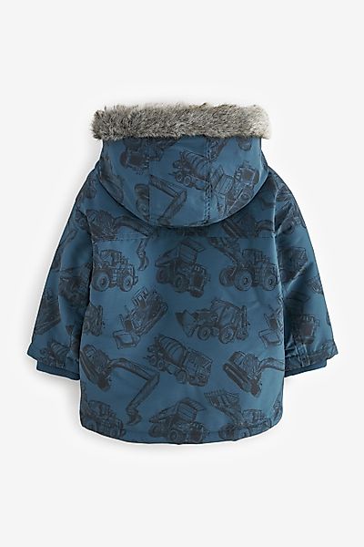 Next Parka Parka mit Kunstfellkapuze (1-St) günstig online kaufen