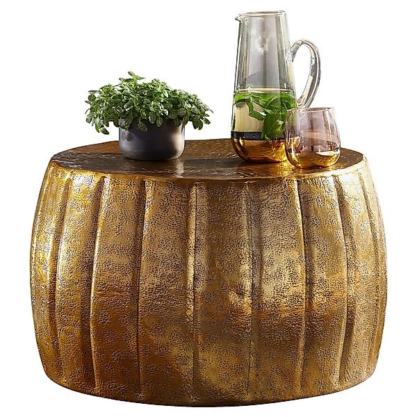 Couchtisch gold H: ca. 36 cm günstig online kaufen