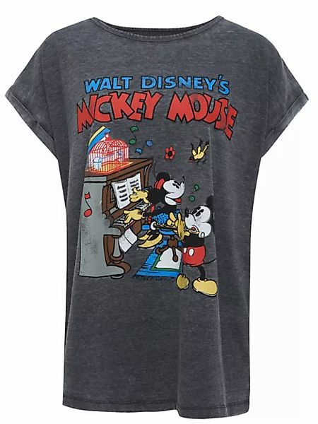 Recovered T-Shirt Mickey Mouse & Minnie Vintage Poster GOTS zertifizierte B günstig online kaufen