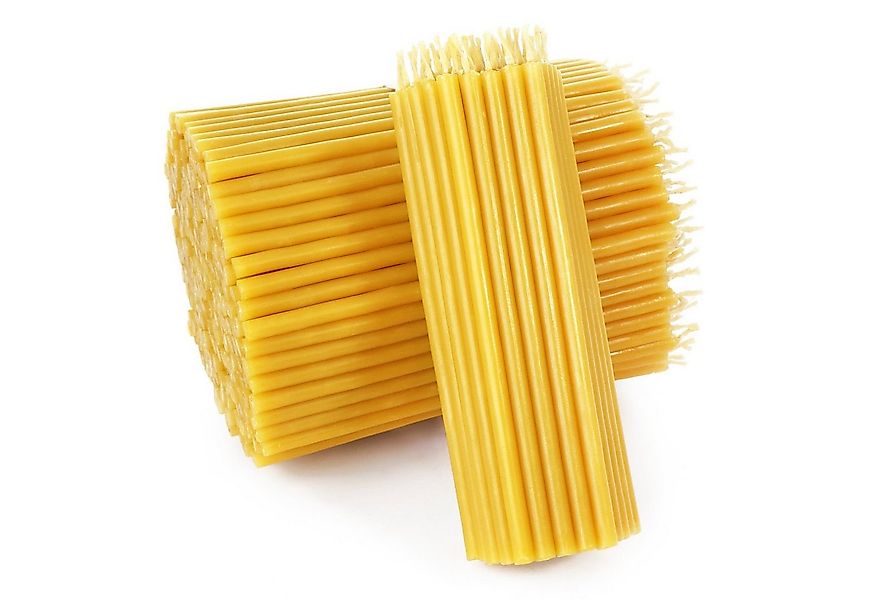 NKlaus Bienenwachskerze 100x Qualität Bienenwachs Dünne Ritual Kerzen Höhe günstig online kaufen