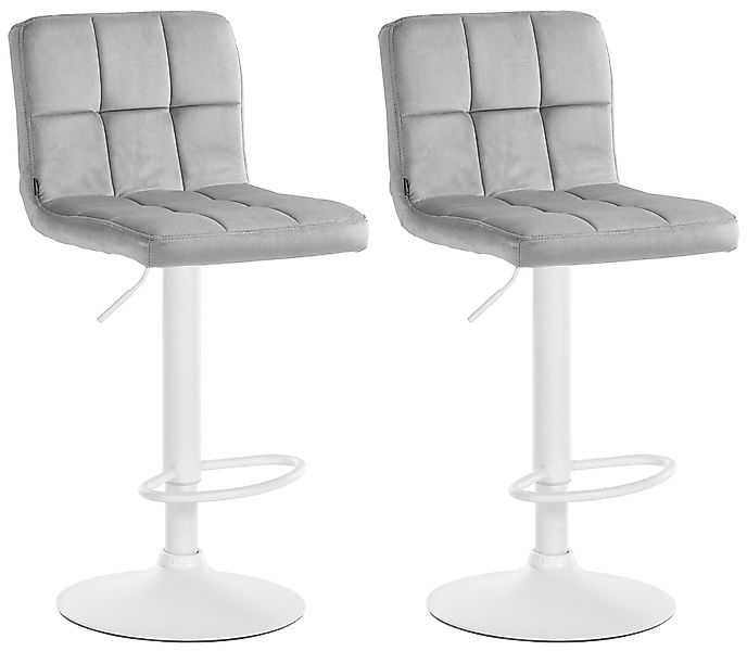 CLP Barhocker Peru Samt (2er Set, günstig online kaufen