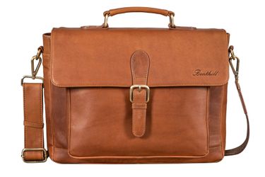 Benthill Aktentasche Echt Leder Laptoptasche Notebooktasche günstig online kaufen