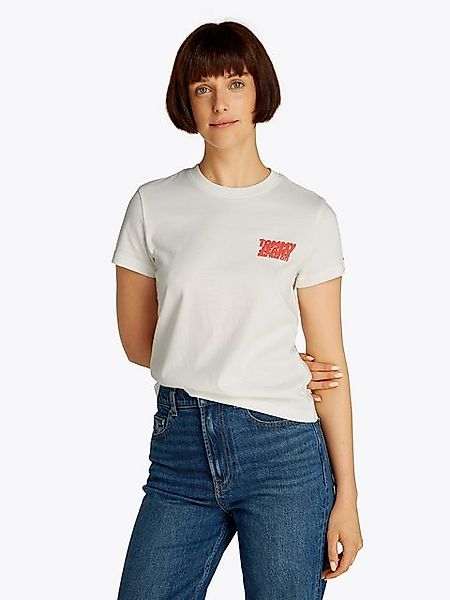 Tommy Jeans T-Shirt TJW REG TJ BUBBLE TEE mit Logodruck günstig online kaufen