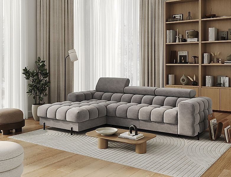 MOEBLO Ecksofa Neviro, Robuste Verarbeitung, verstellbare günstig online kaufen