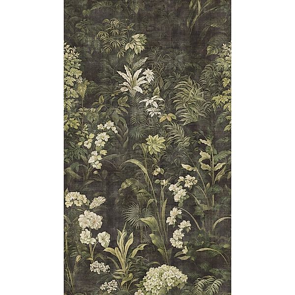 A.S. Creation Fototapete Natur Floral 1,59 m x 2,8 m Creme-Grün FSC® günstig online kaufen