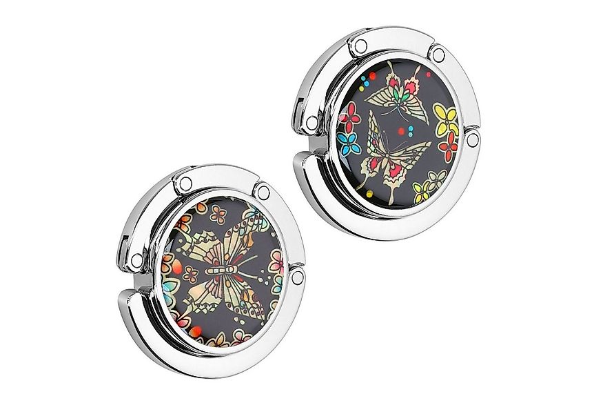 kwmobile Taschen-Halterung 2x Tisch Handtaschenhalter Haken, (2-tlg., Faltb günstig online kaufen