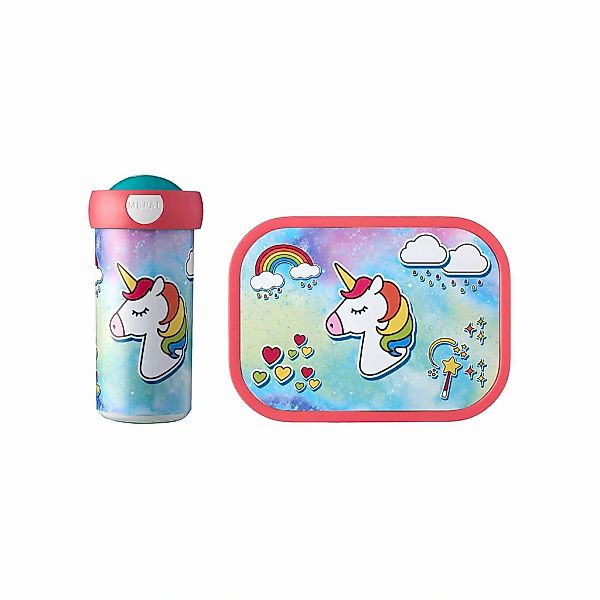 Mepal Lunchbox "Brotdose + Verschlussbecher Campus 300 ml + 700 ml 2er Set" günstig online kaufen