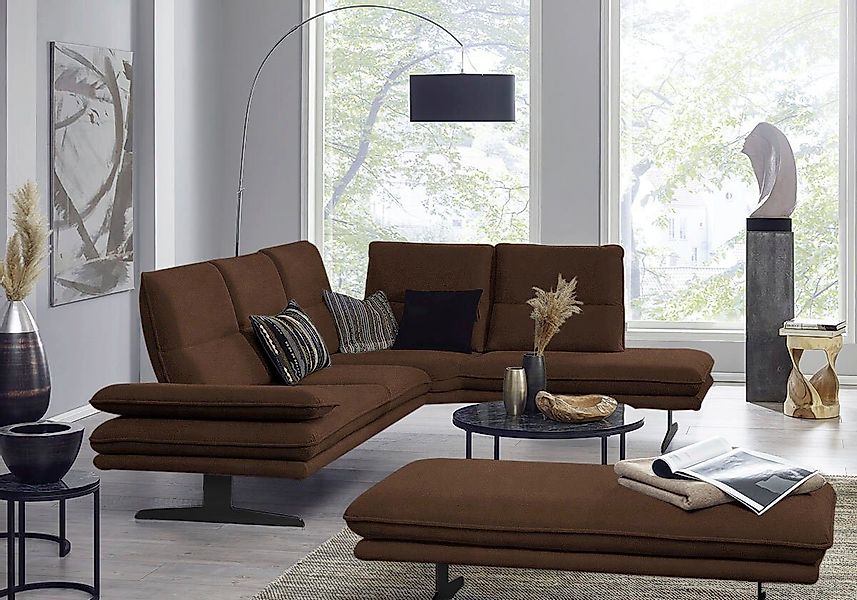 W.SCHILLIG Ecksofa broadway, Designsofa, toller Sitzkomfort, günstig online kaufen