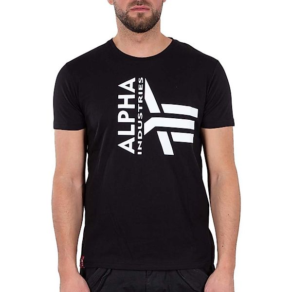 Alpha Industries Half Logo Foam T-shirt XS Black günstig online kaufen