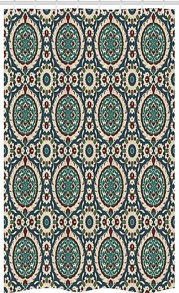 Abakuhaus Duschvorhang Badezimmer Deko Set aus Stoff mit Haken Breite 120 c günstig online kaufen