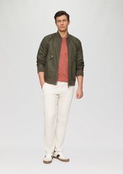 s.Oliver T-Shirt T-Shirt mit Flammgarnstruktur kurzarm, günstig online kaufen