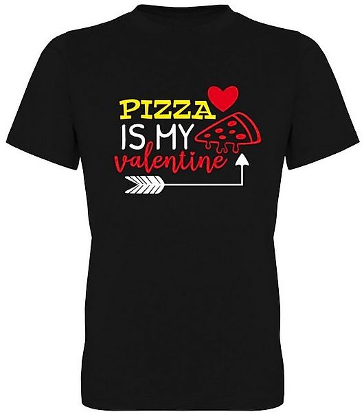 G-graphics T-Shirt Pizza is my Valentine Herren T-Shirt, mit Frontprint, zu günstig online kaufen