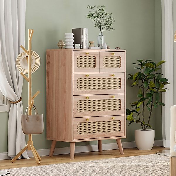 FUROKOY Sideboard Kommode Nachtschrank Wohnzimmerschrank Schubladenschrank, günstig online kaufen