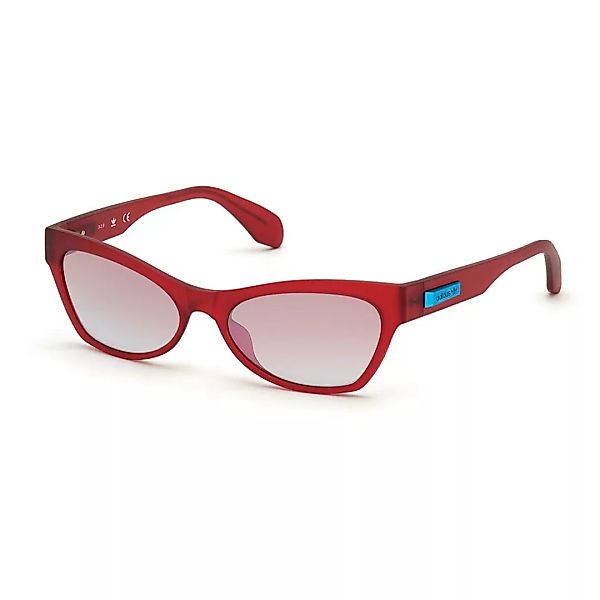Adidas Originals Or0010 Gespiegelt Sonnenbrille Mirror Brown/CAT2 Matte Red günstig online kaufen