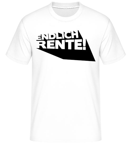 Endlich Rente! · Shirtinator Männer T-Shirt günstig online kaufen