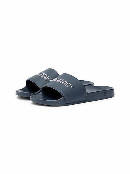 Tommy Hilfiger Pantolette "TOMMY HILFIGER RAISED POOL SLIDE", Sommerschuh, günstig online kaufen