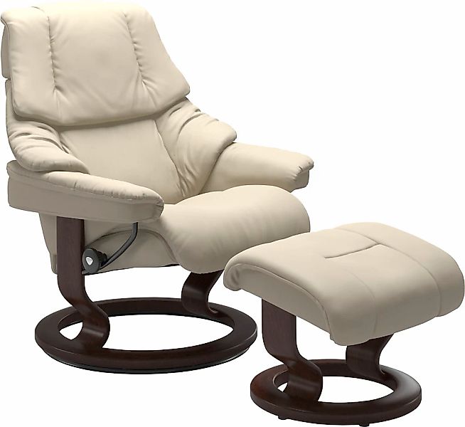 Stressless "Reno" Set, Relaxsessel mit Hocker, mit Hocker, mit Classic Base günstig online kaufen