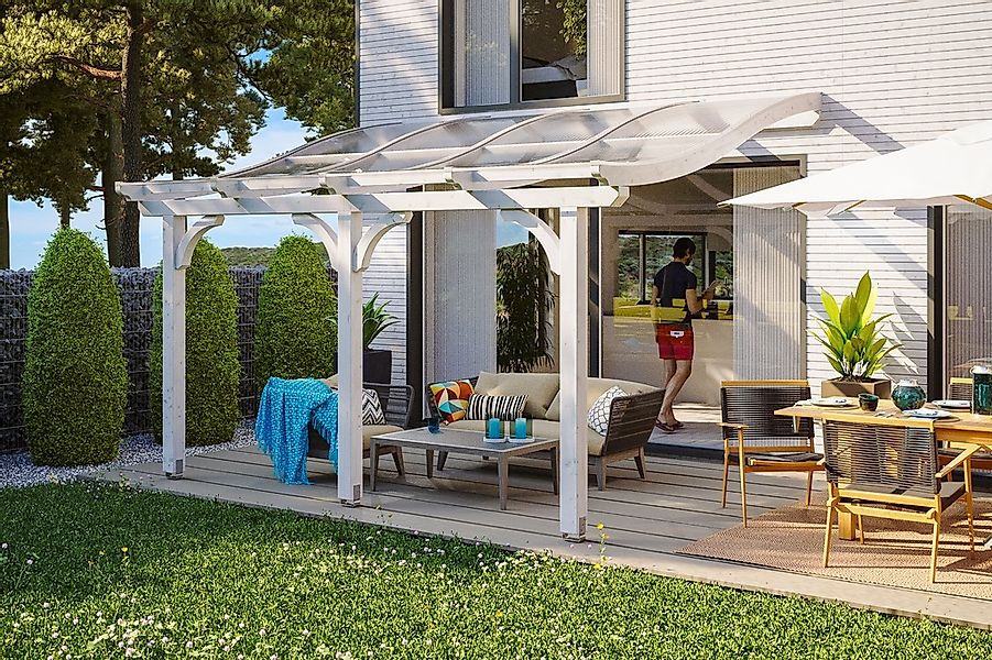 Skanholz Terrassendach "Venezia" Leimholz günstig online kaufen