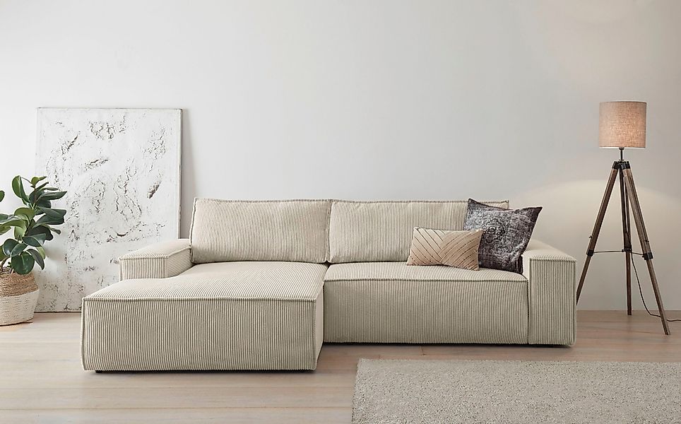 Home affaire Ecksofa SHERWOOD Schlafsofa 267 günstig online kaufen