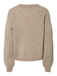 pieces Strickpullover PCJENNA LS O-NECK CABLE günstig online kaufen