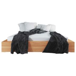Massivholzbett aus Kernbuche geölt Ohne Kopfteil günstig online kaufen