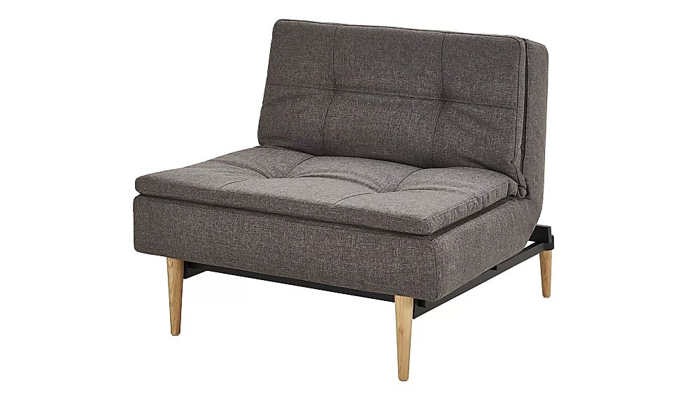 Design-Klappsessel - grau - 90 cm - 92 cm - 79 cm - Polstermöbel > Sessel > günstig online kaufen
