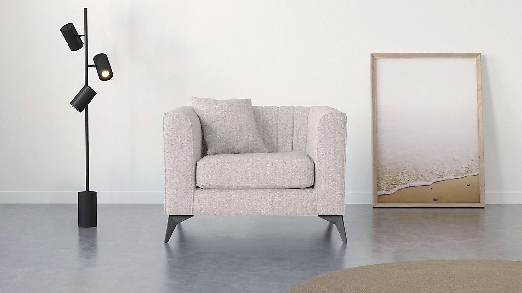 Places of Style Sessel "MATTHEW Loungesessel, Maße B/T/H: 99/86/74 cm", inc günstig online kaufen