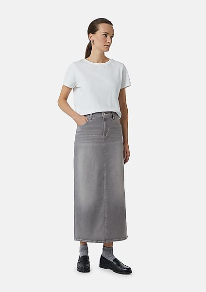 comma casual identity Maxirock Langer Jeans-Rock günstig online kaufen