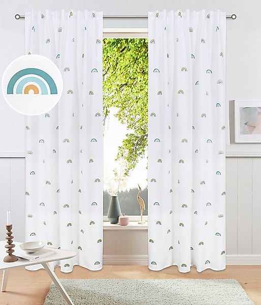 OTTO home Gardine Elyna (1 St), Multifunktionsband, halbtransparent günstig online kaufen