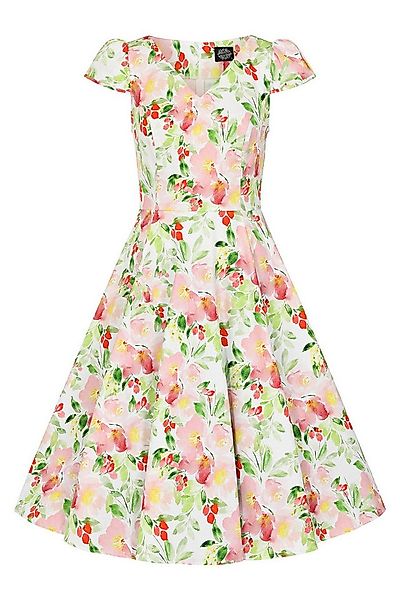 Hearts & Roses London A-Linien-Kleid Larisa Floral Swing Dress Rockabella V günstig online kaufen