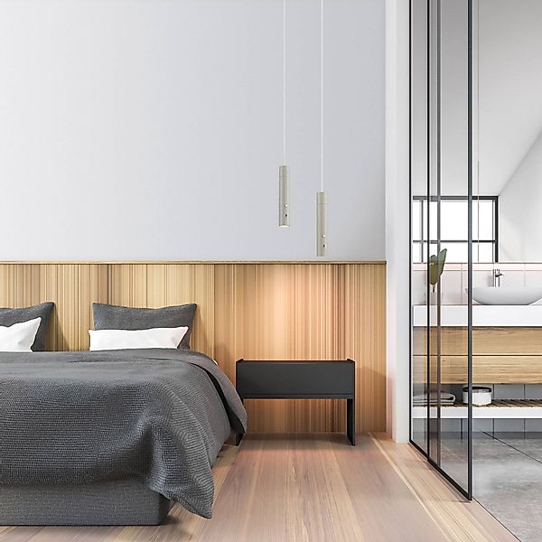 JUST LIGHT Pendelleuchte ATTACH, Dimmfunktion, LED fest integriert, Warmwei günstig online kaufen