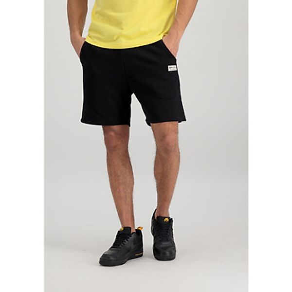 Alpha Industries  Shorts Organics Jogger Short - organic black günstig online kaufen