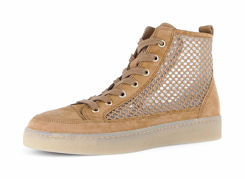 Gabor Plateausneaker, Schnürschuh, Freizeitschuh, High-Top-Sneaker mit modi günstig online kaufen