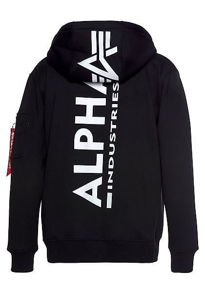 Alpha Industries Kapuzensweatjacke Studio Edition Backprint Hoodie günstig online kaufen