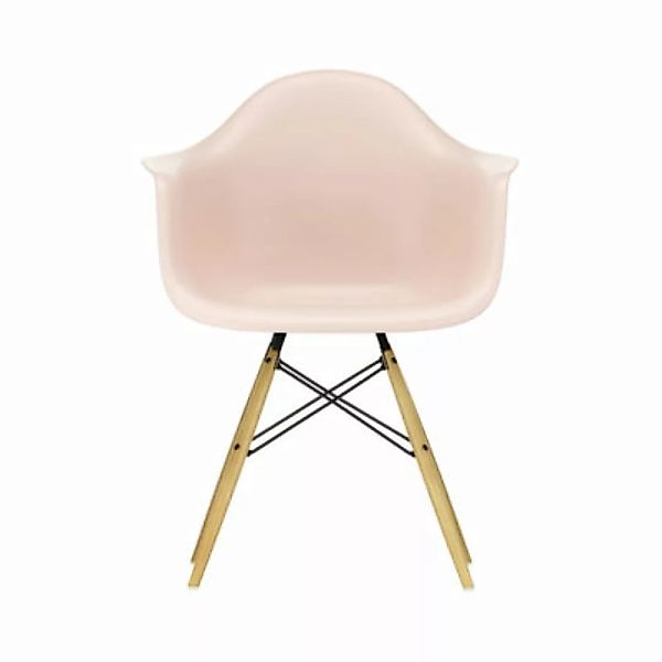 Sessel DAW - Eames Plastic Armchair plastikmaterial rosa / (1950) - Beine a günstig online kaufen
