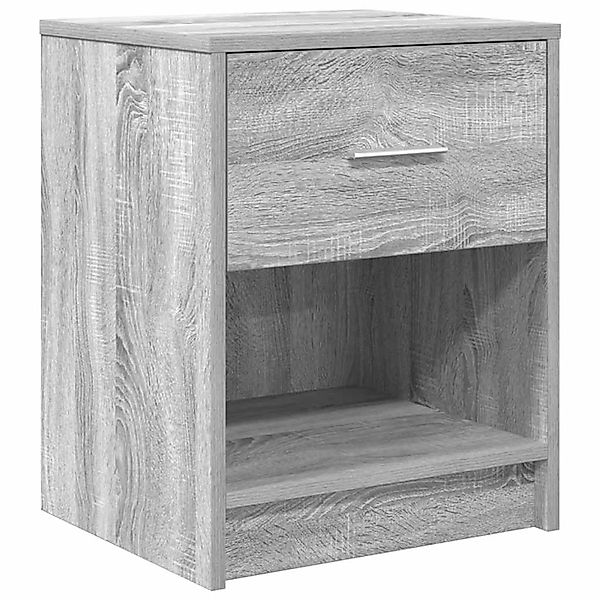 vidaXL Nachttisch mit Schublade Grau Sonoma 40x34x50 cm 858777 günstig online kaufen